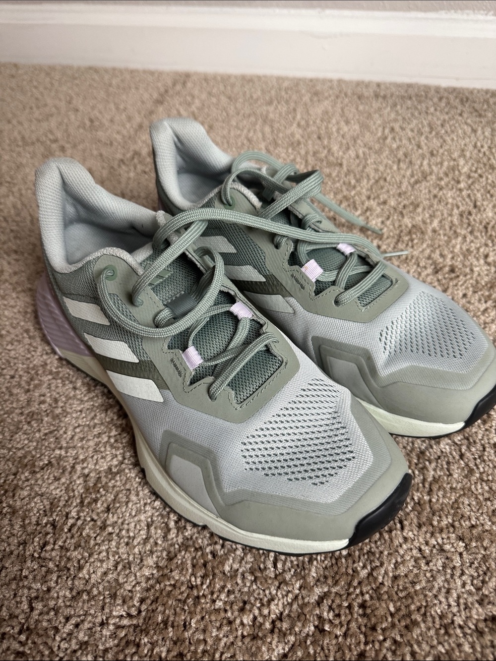 Adidas Terrex Women’s Sage Green Running Sneakers